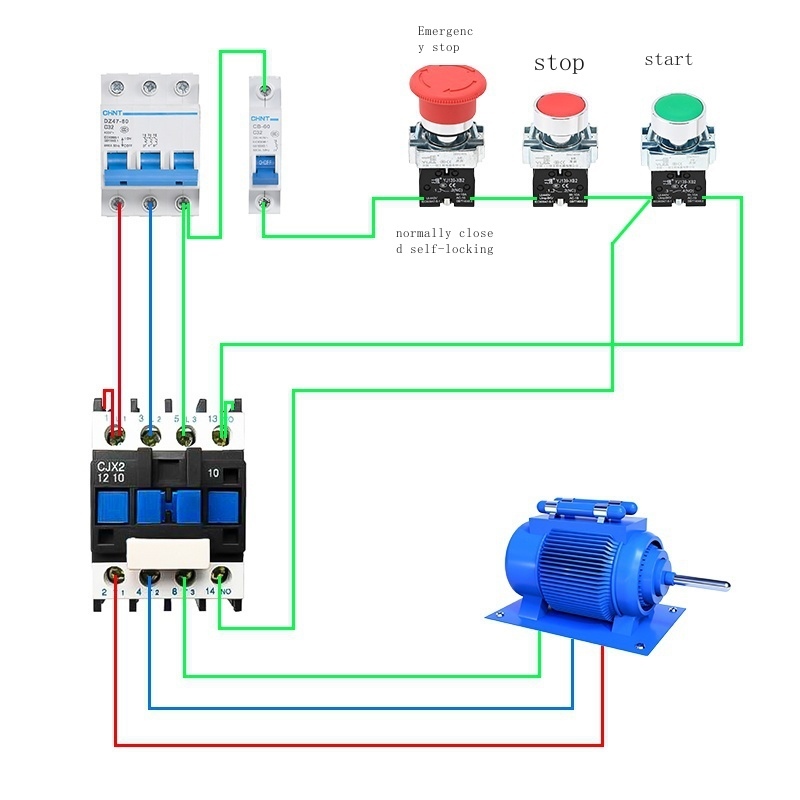 Can be wholesale High quality button with metal cast aluminum control box start stop switch thickened shell outdoor waterproof can be customized