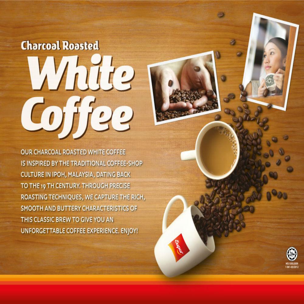 [HCM] Cà phê trắng hòa tan 3 in 1 Super White Coffee - Classic