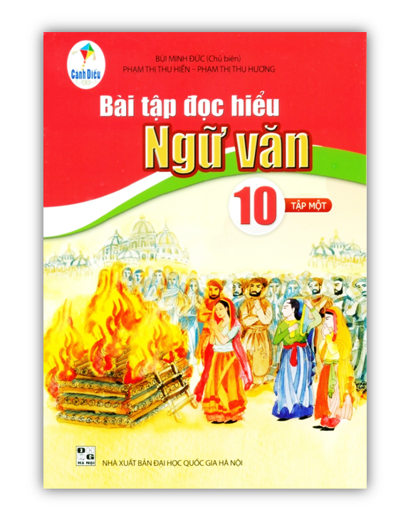 Sách - Combo Bài tập đọc hiểu Ngữ văn 10 - Tập 1 + 2 ( Cánh Diều )
