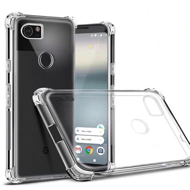 Ốp lưng google pixel 2 / pixel 2xl / pixel 3 / pixel 3xl / pixel 4 / 4a 5g / pixel 4xl / pixel 5 / pixel 6 / pixel 6 pro / pixel 7 / pixel 7 pro / pixel 8 / 8 pro dẻo trong lồi 4 góc hạn chế ố vàng