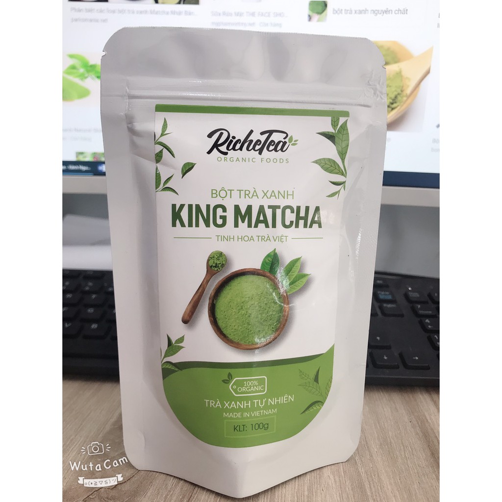 Bột trà xanh RichcTea King Matcha 100gr