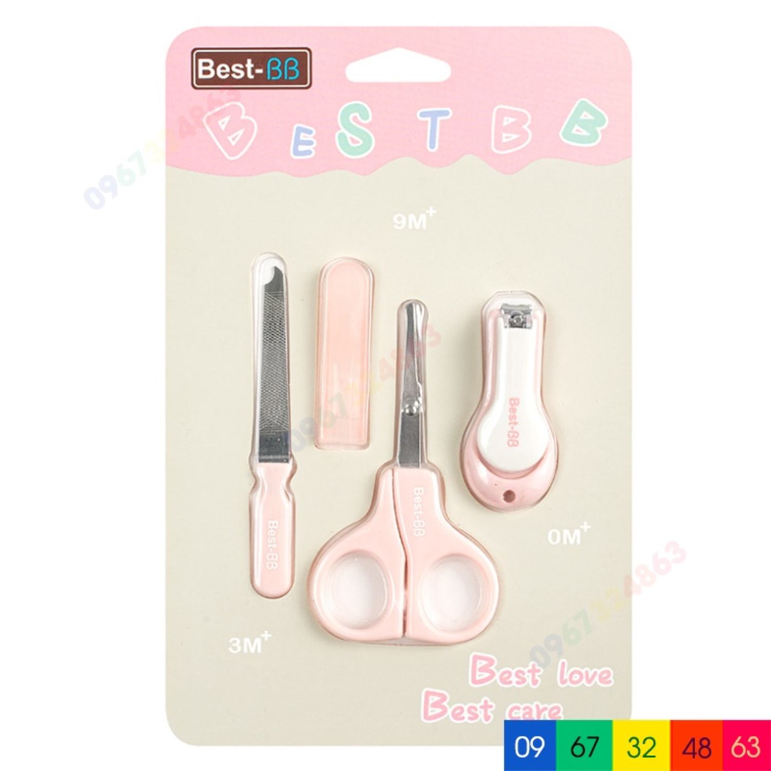 Bấm móng tay cho bé BEST BB CAO CẤP 4 MÓN
