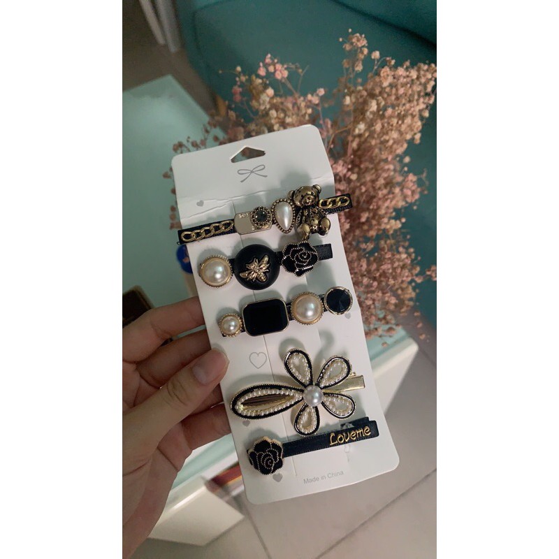 kẹp tóc gấu siêu cute sét 5 cái
