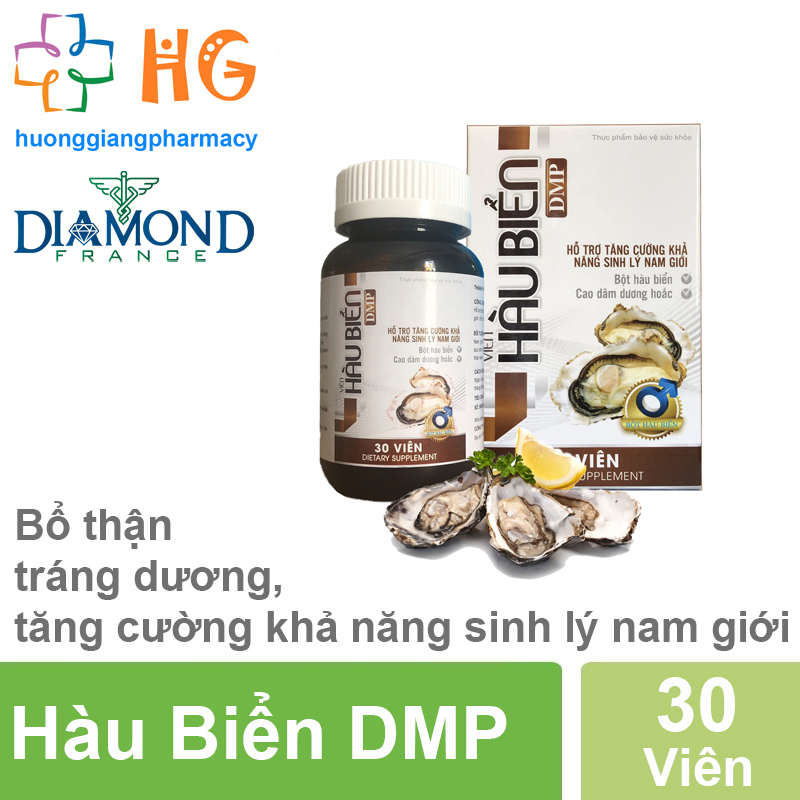 Viên Hàu Biển DMP - Hỗ trợ tăng cường khả năng sinh lý nam giới