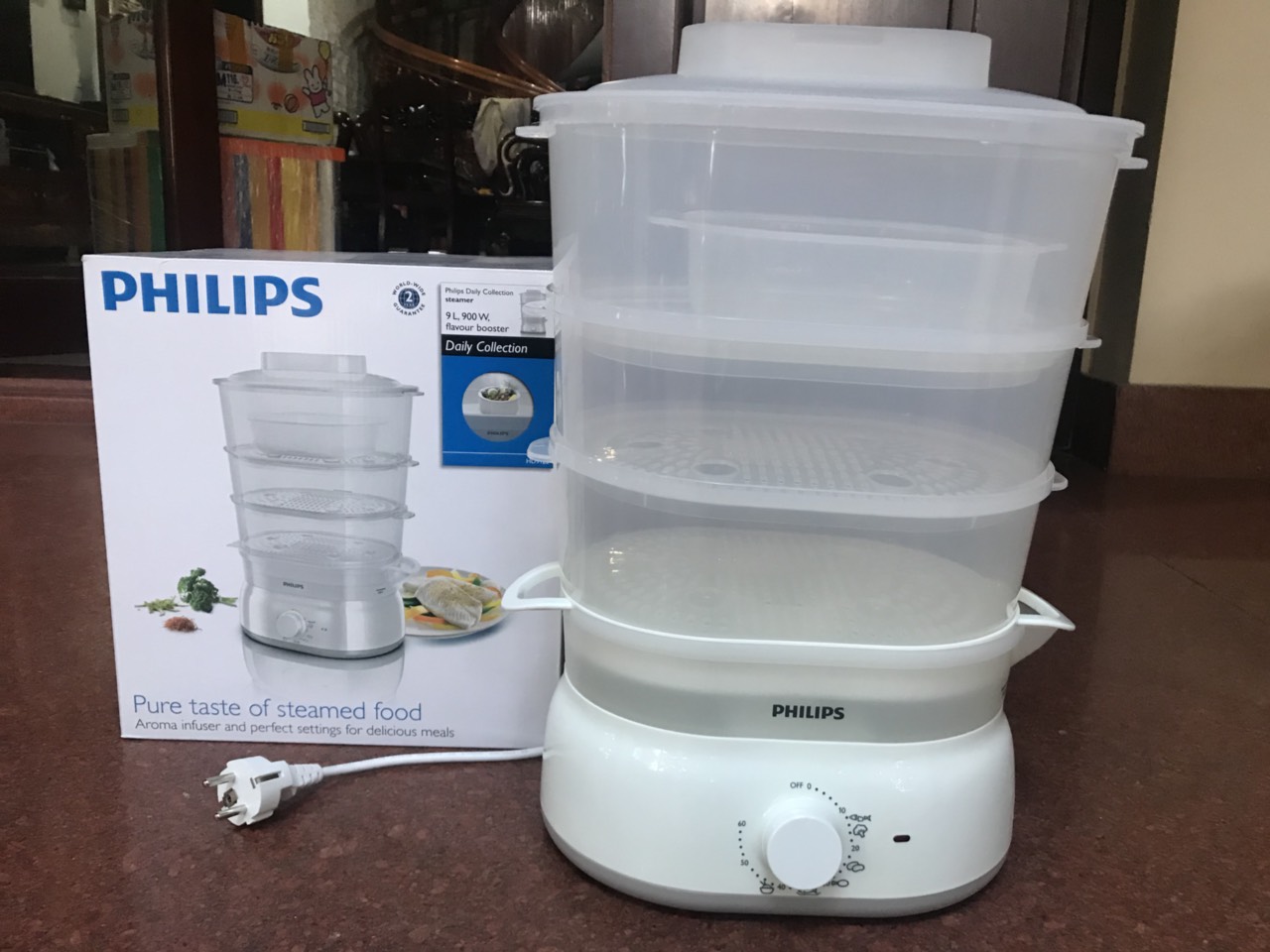 Nồi hấp Philips HD9125 chính hãng
