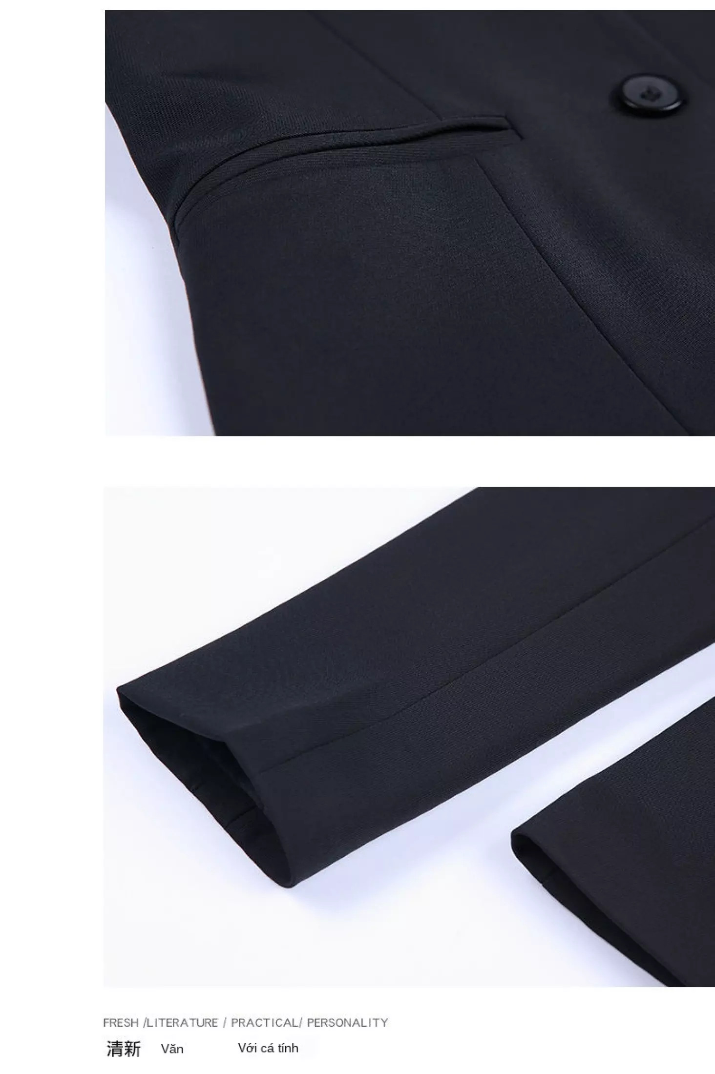 Set bộ vest công sở phong cách Hàn Quốc( không kèm áo trong)