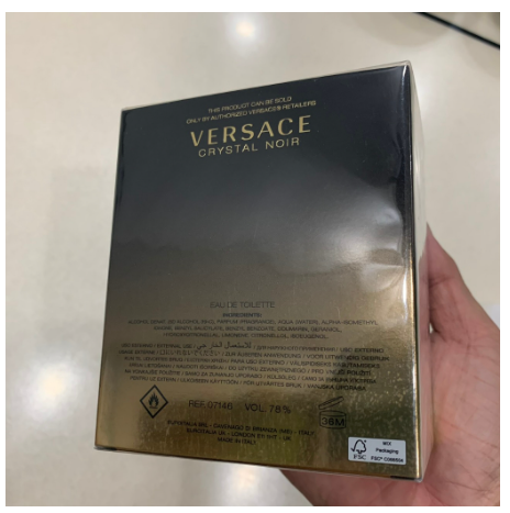 Nước hoa versace crystal noir 90ml full seal