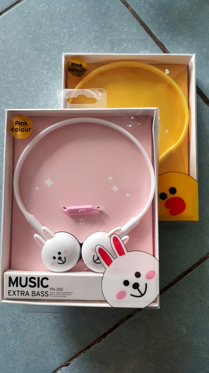 Tai nghe chụp tai hình thú cute