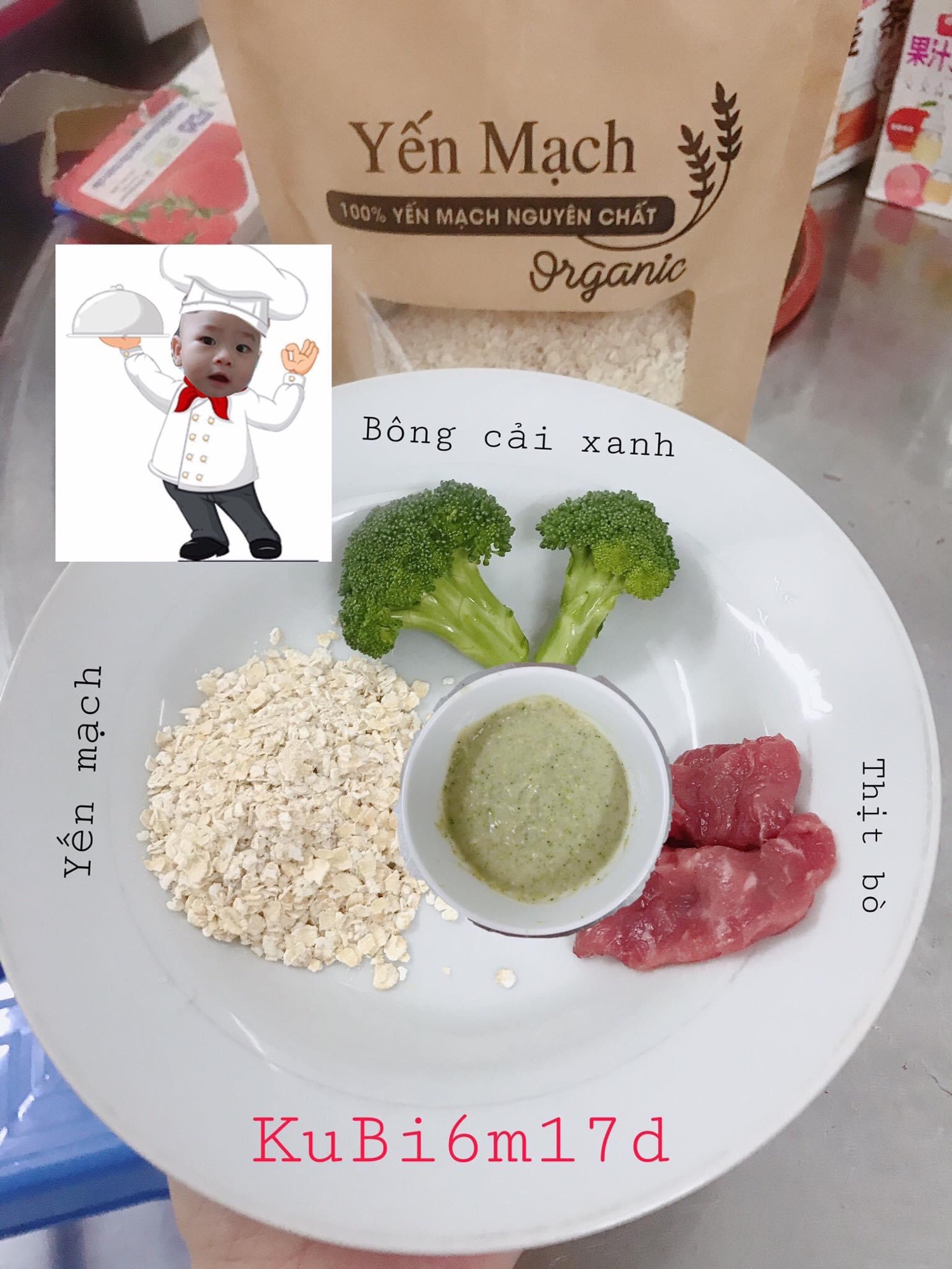 [HCM]Yến mạch Úc tươi gói 500g