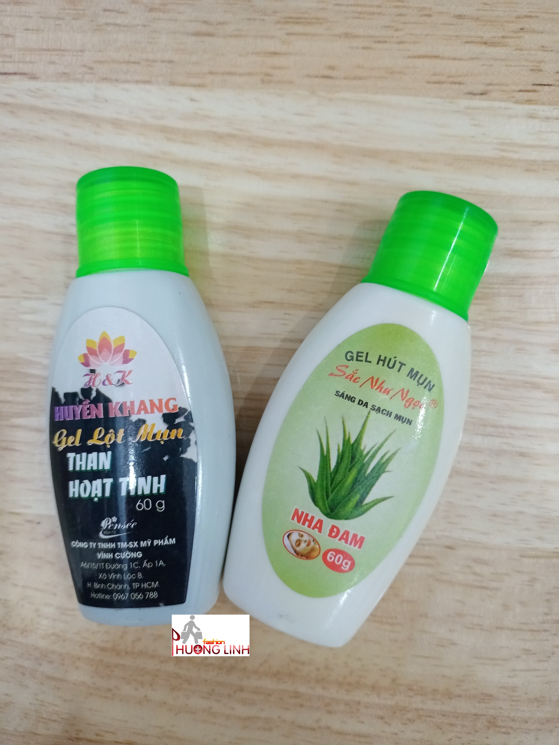 60gram Gel lột mụn Nha đam - than tre