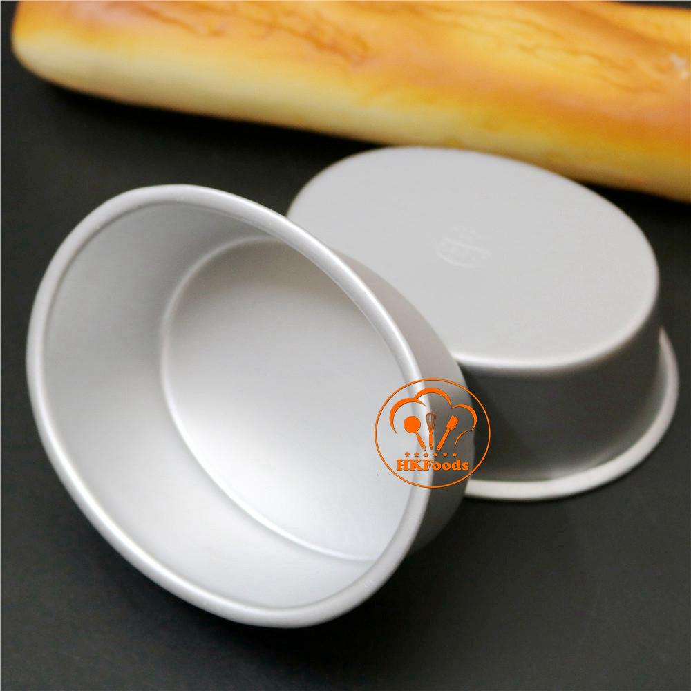 Khuôn nhôm đúc hình oval, khuôn bầu dục mini hình quả trứng D04 (12x9x4)