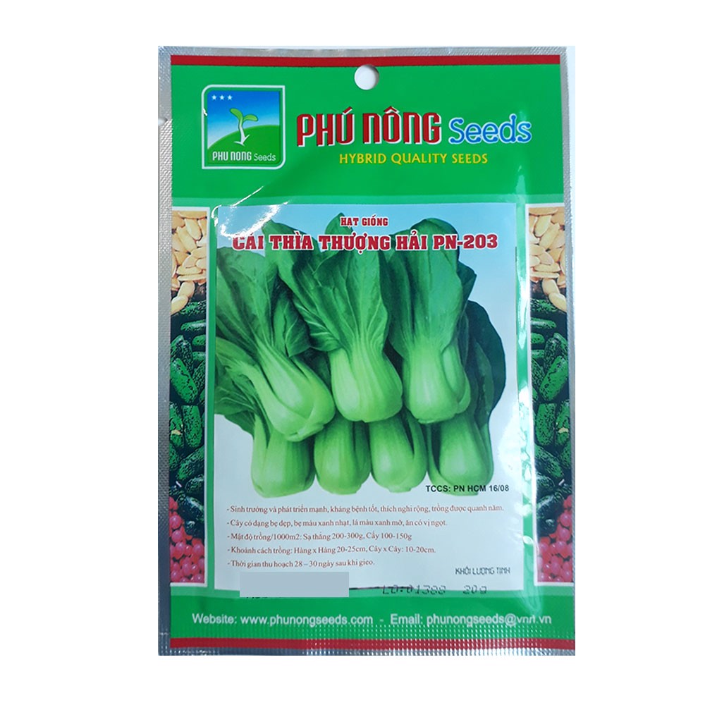 Hạt Giống Cải Thìa Rado 77 Rạng Đông Gói 20Gram