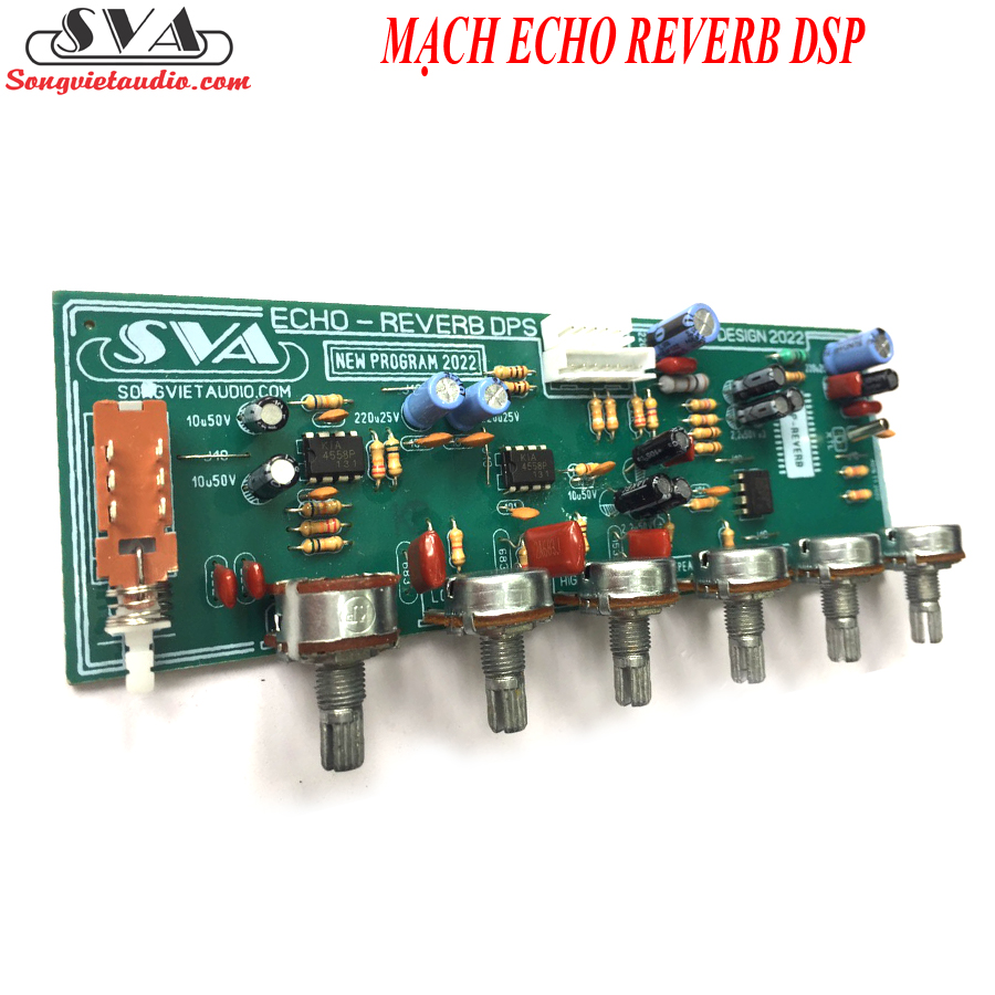 MẠCH ECHO REVERB DELAY 6 VOLUME - TIẾNG MƯỢT DỄ CHỈNH