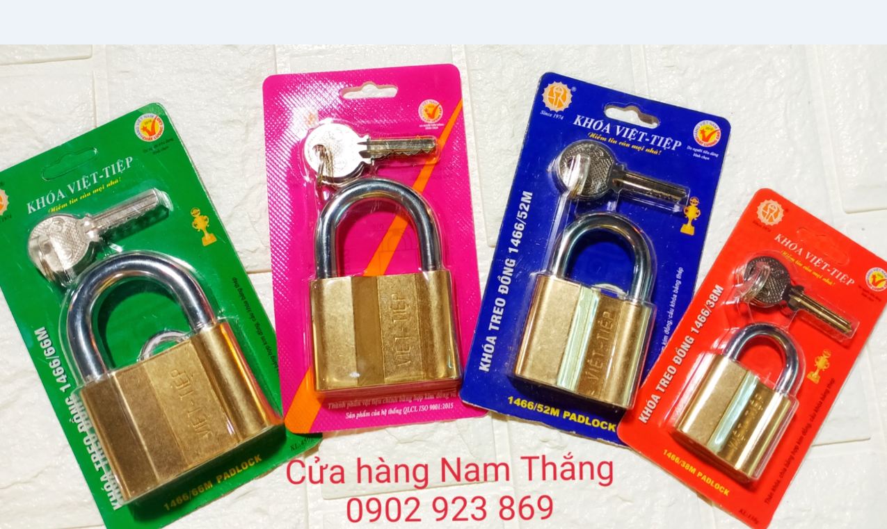 Ổ KHÓA ĐỒNG - VIỆT TIỆP [HÀNG CHÍNH HÃNG]