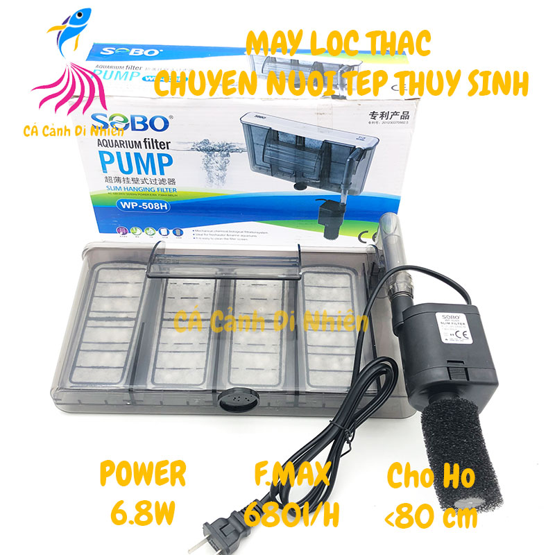 [Hoàn Tiền 10%][HCM]Máy Lọc Bể Cá Dạng Thác Nước 303H Cho Bể Mini