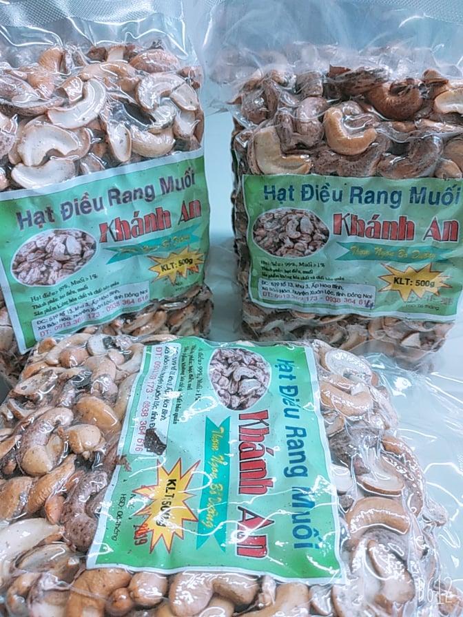 Hạt Điều Bể Rang Muối  500gram
