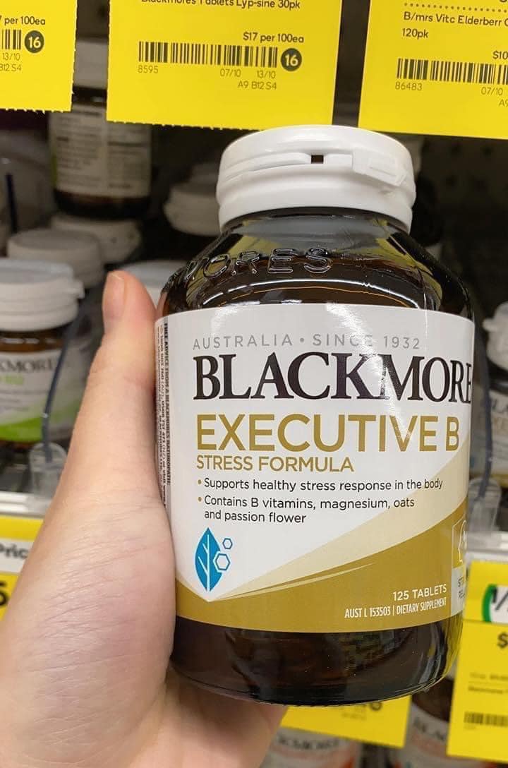 Blackmore Executive B Stress Formula 125 viên