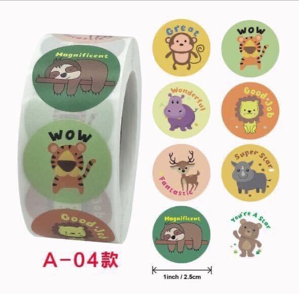 [HCM]Sticker khen thưởng cuộn