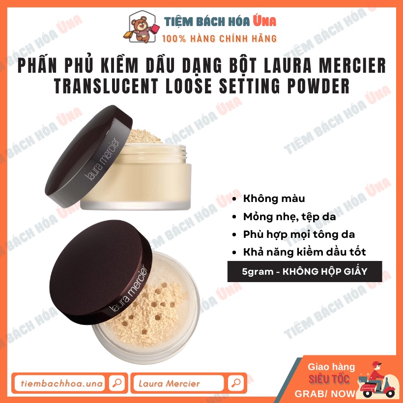 Phấn phủ kiềm dầu dạng bột Laura Translucent Loose Setting Powder