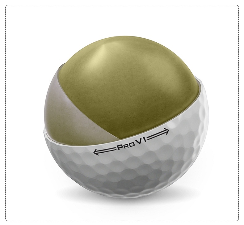 Tit PRO V1 three-layer golf ball [1 of 12 pieces]