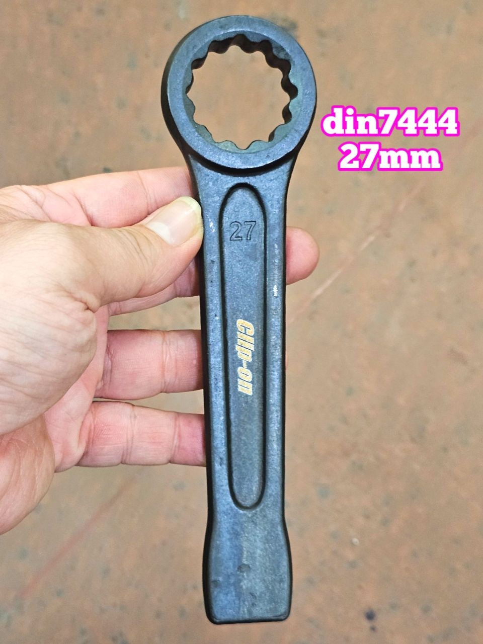 Cờ Lê Vòng Đóng 27mm Clip On (Vòng Đóng 27mm Cờ Lê Đóng 1 Đầu Vòng 27mm)
