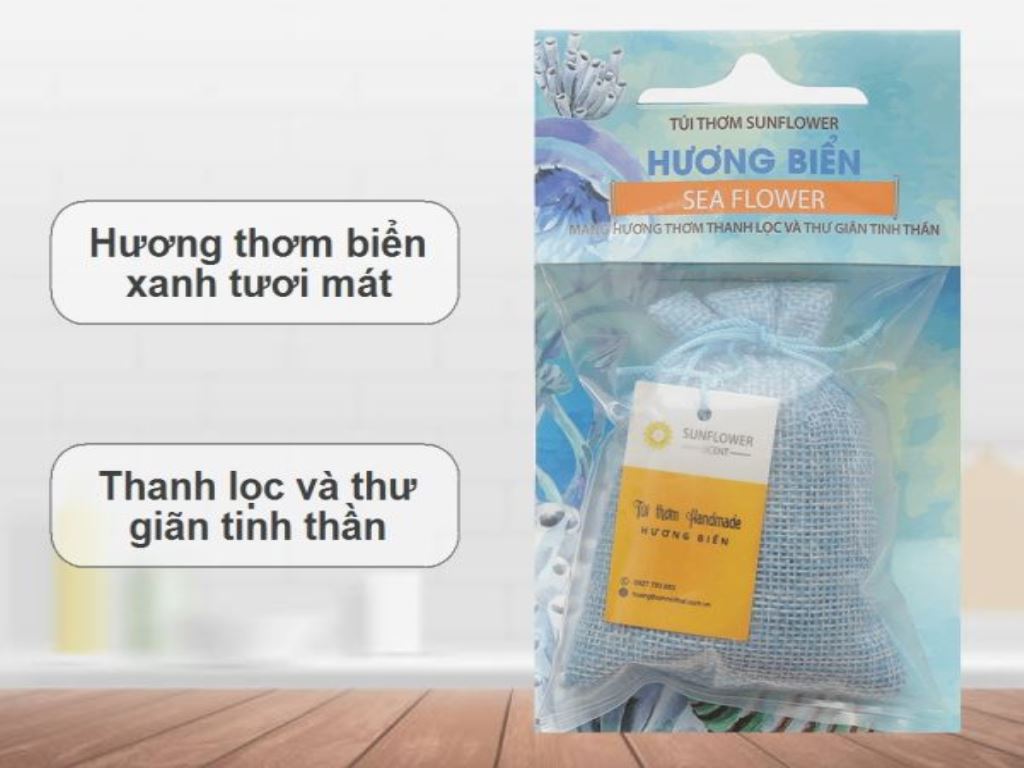 Túi thơm Sunflower hương biển 30g