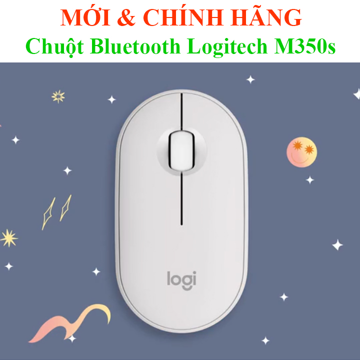 Chuột Bluetooth Logitech Pebble M350s M350 MỎNG ĐẸP Yên tĩnh, M240 M331