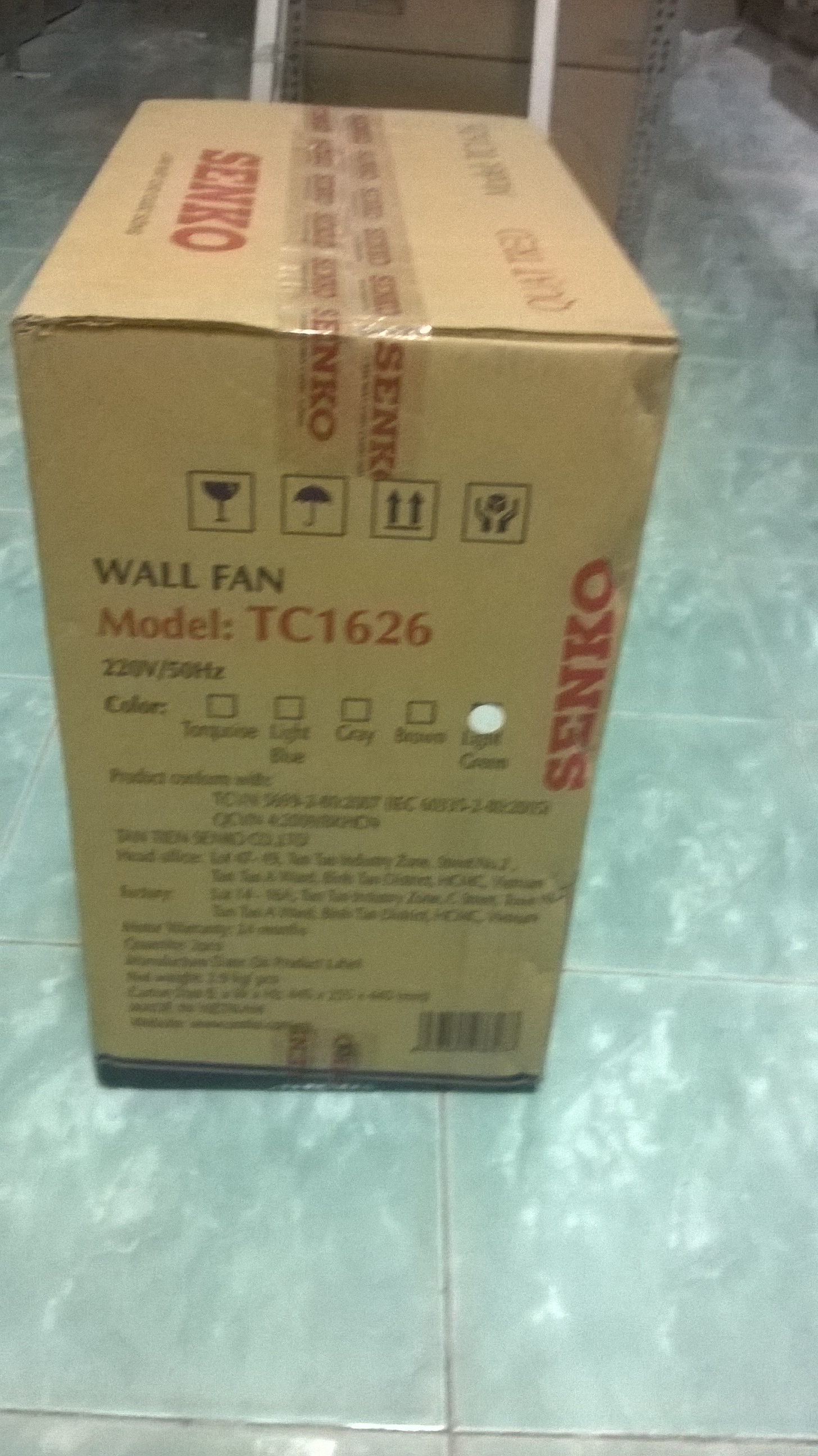 [HCM]QUẠT TREO 2 DÂY TC1626 SENKO