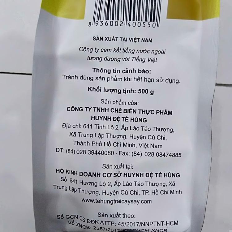 500g Mít Sấy Huynh Đệ Tề Hùng