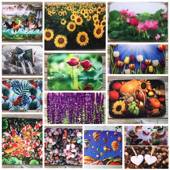 [HCM]thảm chùi chân - thảm chùi chân 3d