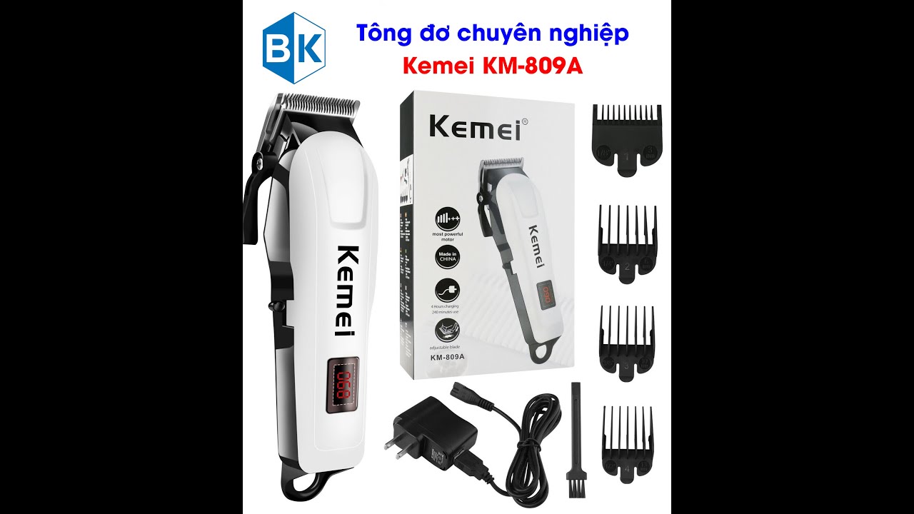 TÔNG ĐƠ CẮT TÓC KEMEI PRO KM-809A