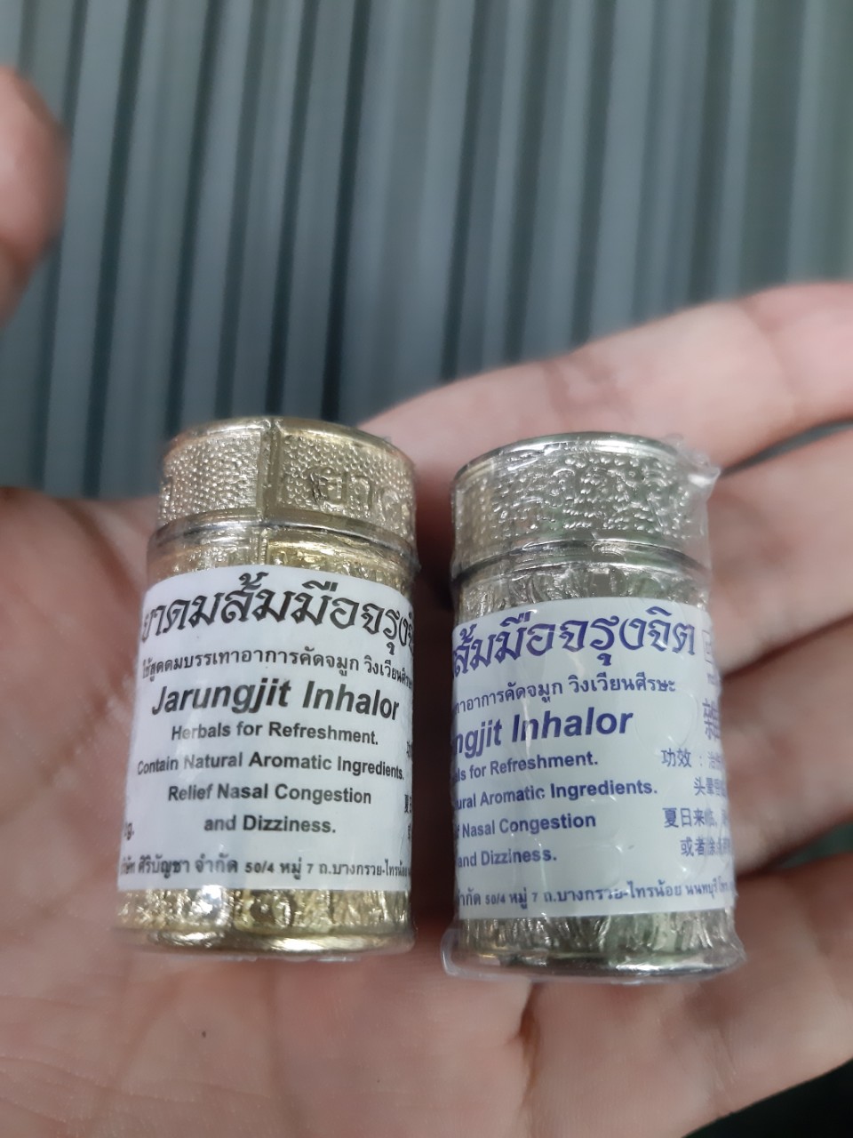 Combo 02 Ống hít giảm viêm xoang Thái Lan - Hít mũi viêm xoang, nghẹt mũi