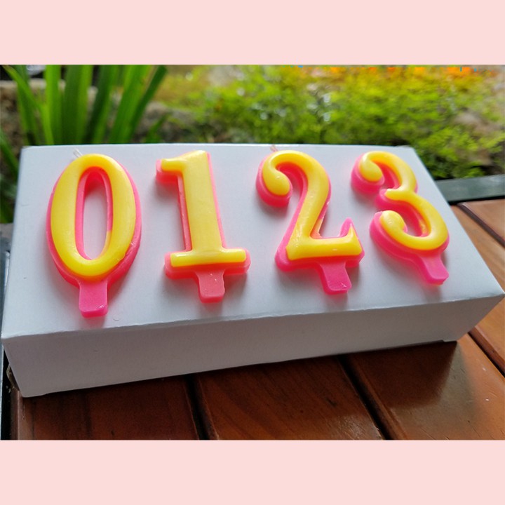 HỘP 20 NẾN SINH NHẬT SỐ