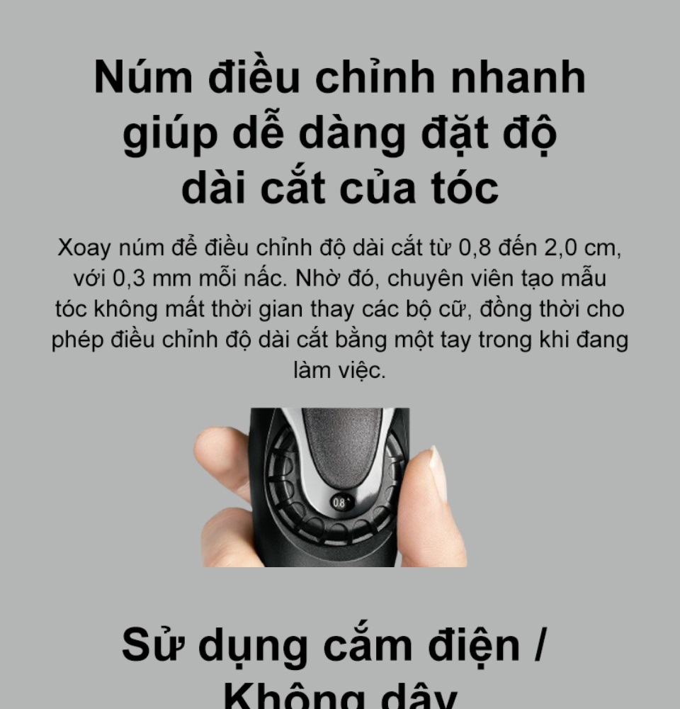Tông Đơ Cắt Tóc Panasonic ER-GP80-K751
