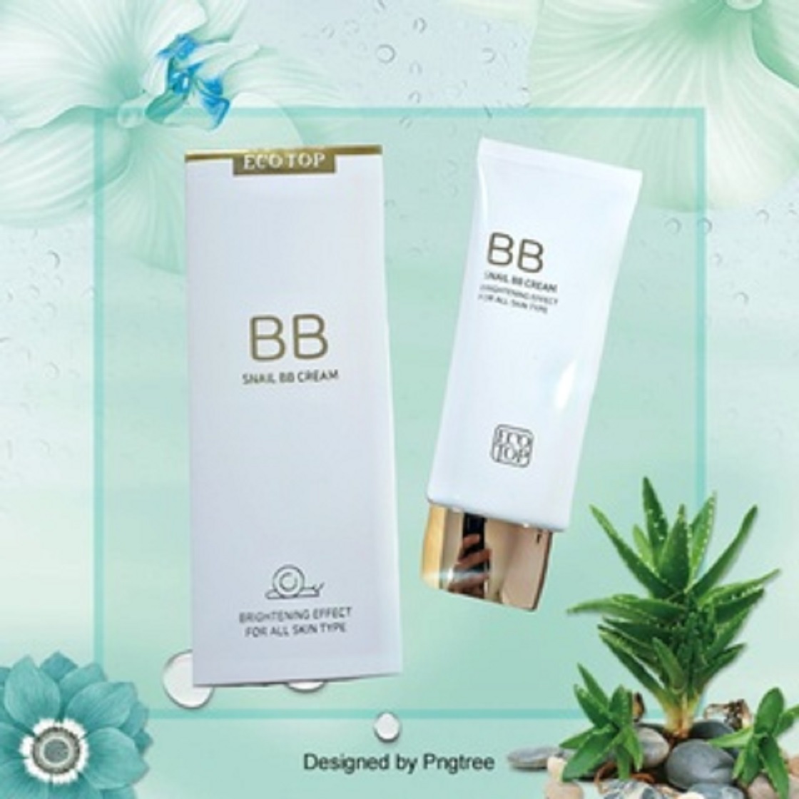 Kem nền chống nắng SNAIL BB Cream ECOTOP