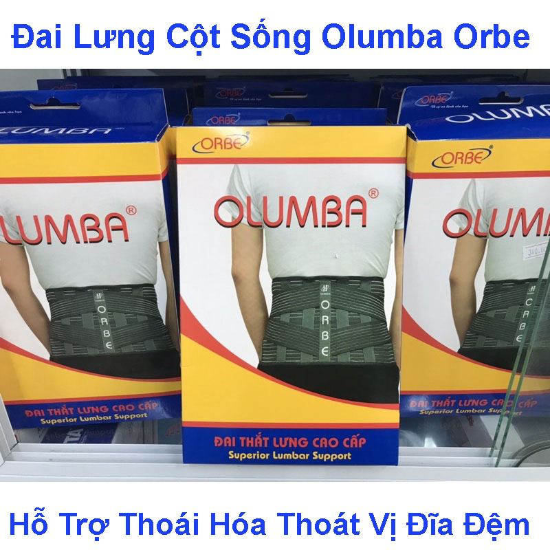 Đai Thắt Lưng Hỗ Trợ Cột Sống Olumba Obe