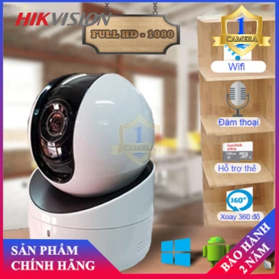 Camera IP Wifi Hikvision DS-2CV2Q21FD-IW (B) 2.0MP Xoay 4 chiều