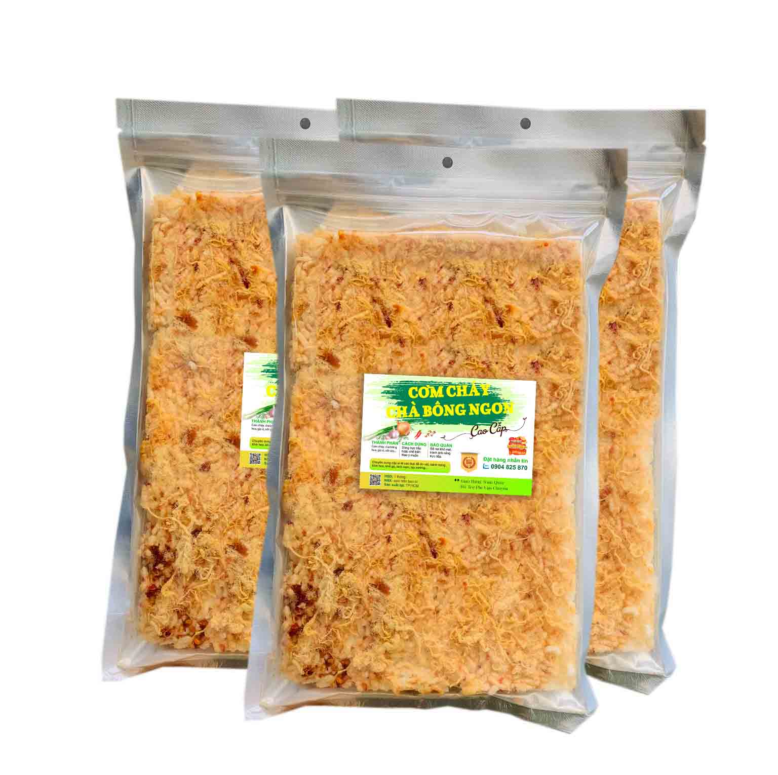 200g cơm cháy chà bông - Đồ ăn vặt