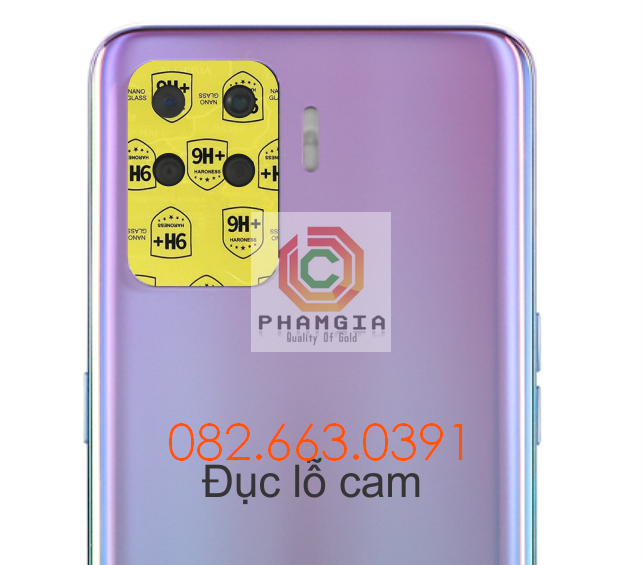 Cường lực camera Oppo A94 (4G/5G) nano bảo vệ camera