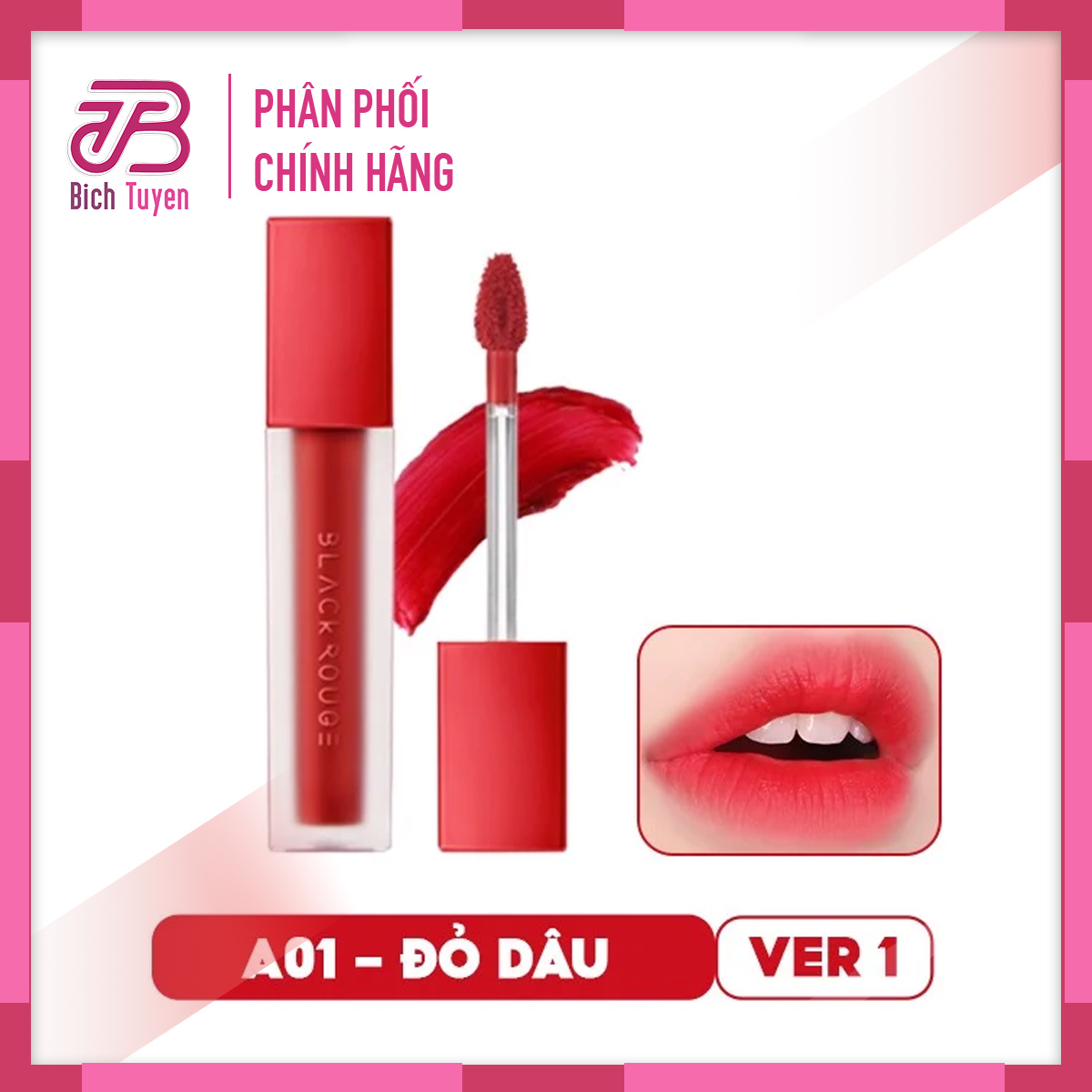 Son Kem Lì Black Rouge Air Fit Velvet Tint 4.5g - Son Kem Lì Hàn Quốc