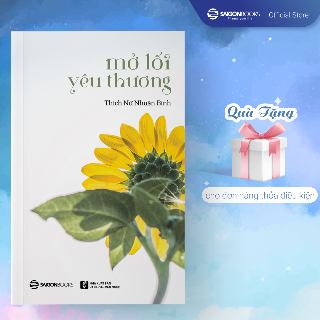 Sách - mở lối yêu thương - tác giả: thích nữ nhuận bình