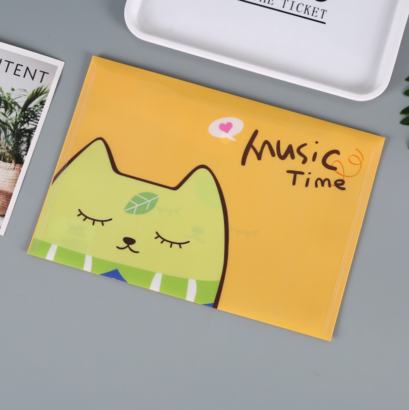 Bag material A4, cover shirt, cover profile-shaped cute [selected sample]-Yicheng - Beyou