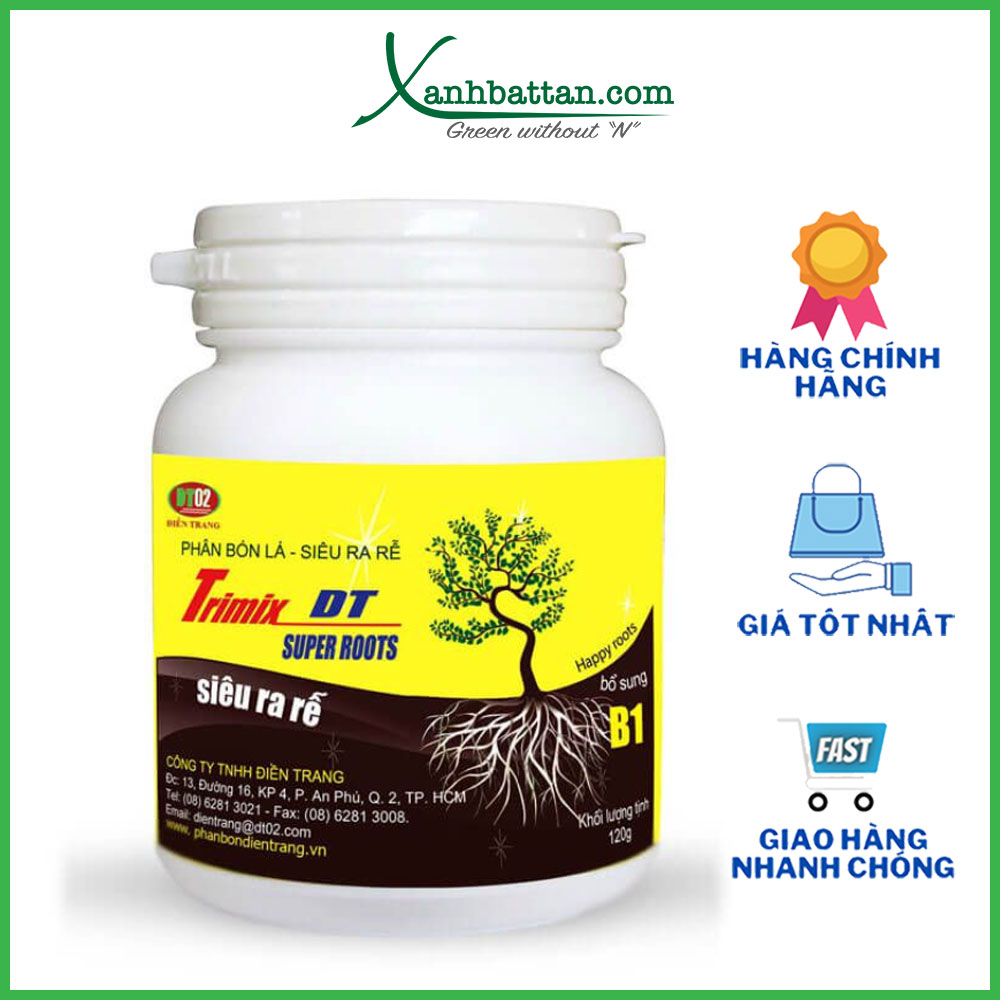 Phân Bón Lá Siêu Kích Rễ Super Roots Trimix DT