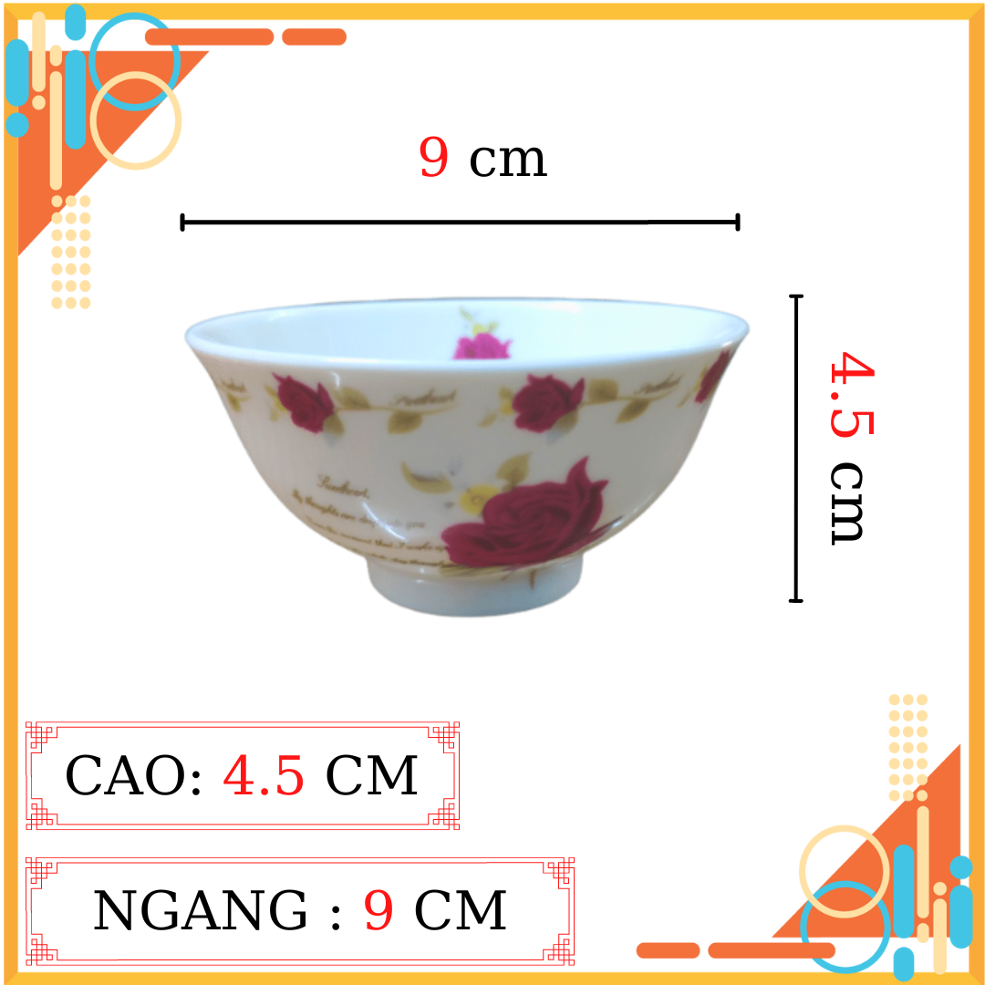 Bộ 5 Chén Nước Chấm Nhật Bản