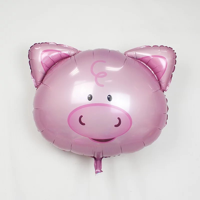 Bong Bóng trang trí sinh nhật cho bé hình heo con, hình heo peppa, hình mèo - bong bóng trang trí tiệc