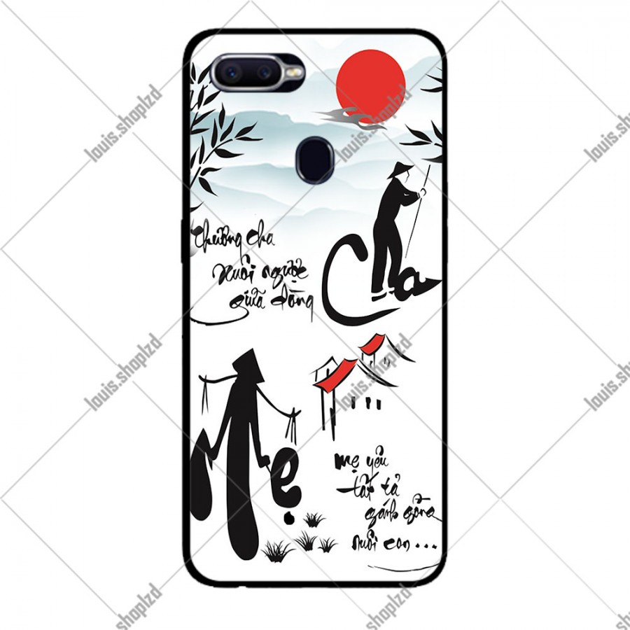 [HCM]Ốp Lưng Dành Cho Oppo A12 - A7 - A5s Mẫu Thương Cha Mẹ