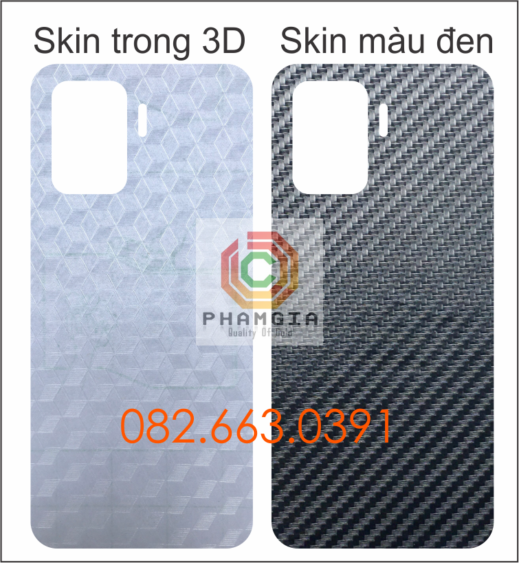 Miếng dán mặt lưng skin carbon Oppo A94