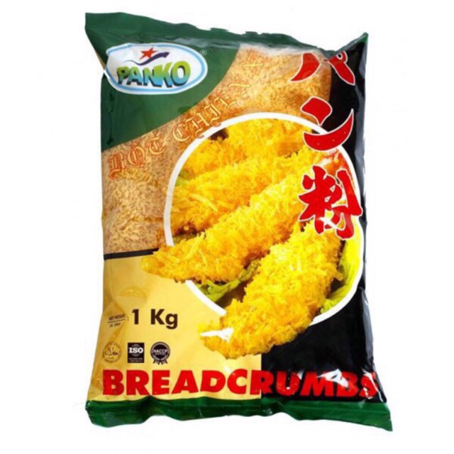 Bột chiên xù panko 1kg như hình - bột chiên xù vàng 1kg