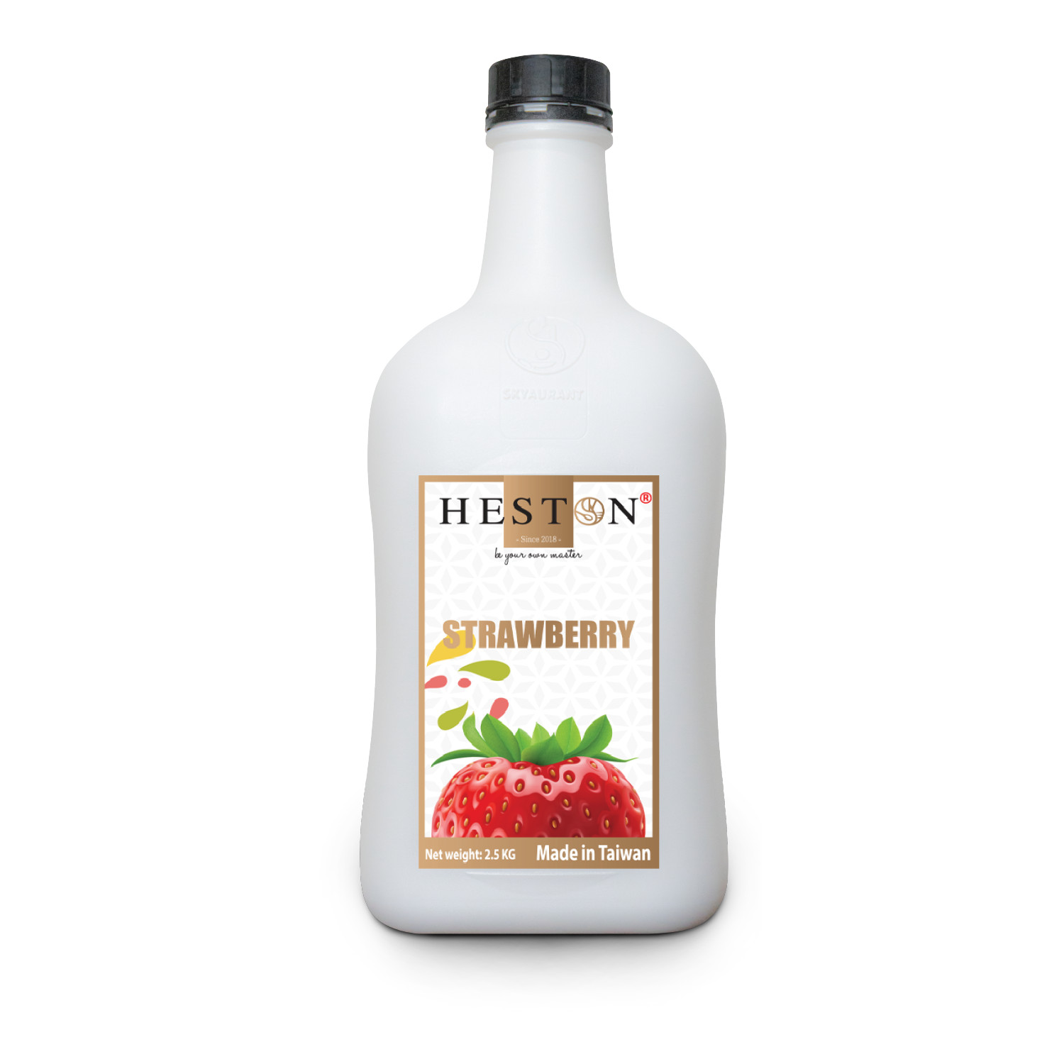 Syrup dâu hiệu Heston chai 1.2kg