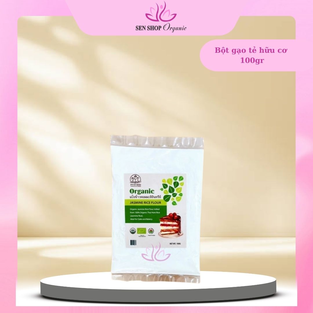 Bột Gạo Tẻ / Bột gạo nếp hữu cơ Thái Lan FLOATING LOTUS - Organic Rice Flour